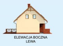 Elewacja projektu SEVILLA 2 szkielet drewniany - 2