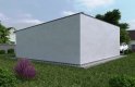 Projekt domu energooszczędnego G127 - Budynek garażowo - gospodarczy  - wizualizacja 1