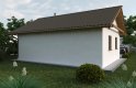 Projekt domu energooszczędnego G131 - Budynek garażowy - wizualizacja 1