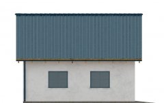 Elewacja projektu G133 - Budynek garażowy - 3 - wersja lustrzana