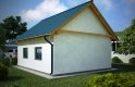 Projekt domu energooszczędnego G133 - Budynek garażowy - wizualizacja 1