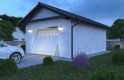 Projekt domu energooszczędnego G137 - Budynek garażowy - wizualizacja 0