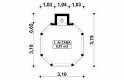 Projekt budynku gospodarczego G138 - Altana ogrodowa - 