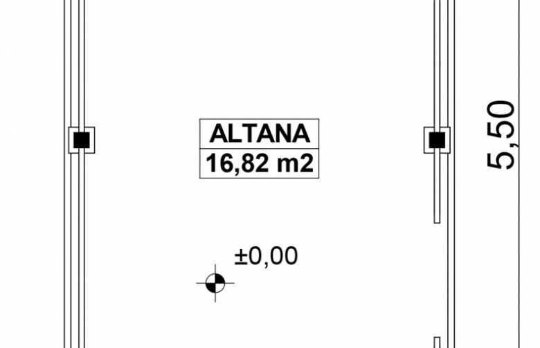 Projekt budynku gospodarczego G139 - Altana ogrodowa - 