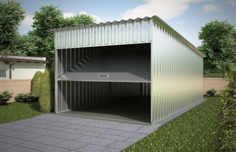 Projekt domu energooszczędnego G143 - Budynek garażowy