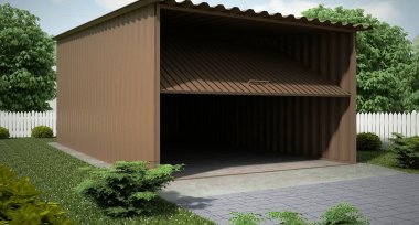 Projekt domu G144 - Budynek garażowy
