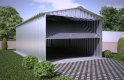 Projekt domu energooszczędnego G145 - Budynek garażowy - wizualizacja 0