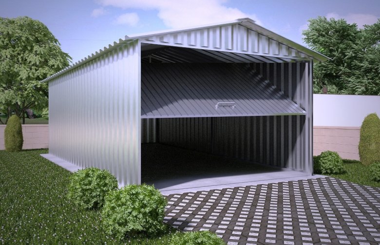 Projekt domu energooszczędnego G145 - Budynek garażowy
