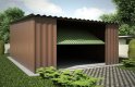 Projekt domu energooszczędnego G146 - Budynek garażowy - wizualizacja 0