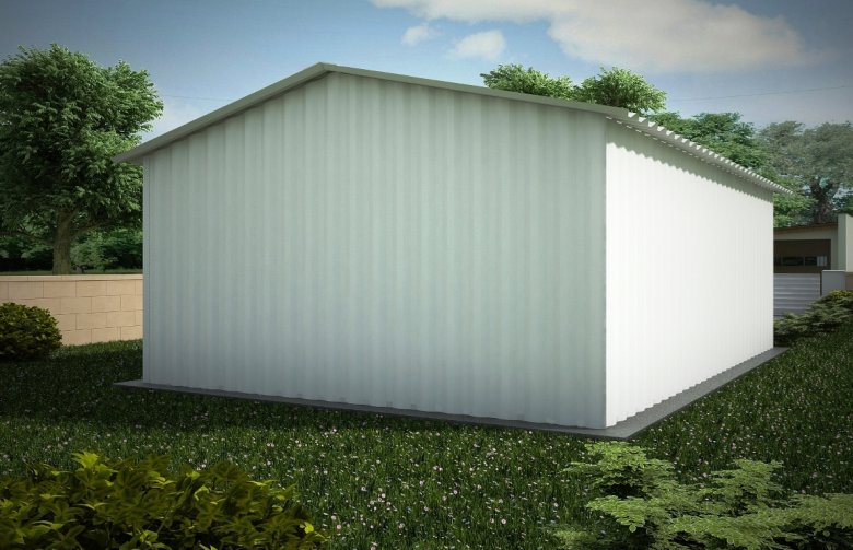 Projekt domu energooszczędnego G147 - Budynek garażowy