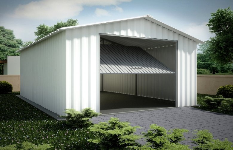 Projekt domu energooszczędnego G147 - Budynek garażowy