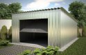 Projekt domu energooszczędnego G148 - Budynek garażowy - wizualizacja 0