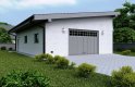Projekt domu energooszczędnego G149 - Budynek garażowy - wizualizacja 0