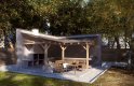 Projekt domu nowoczesnego G156 - Altana ogrodowa - wizualizacja 0