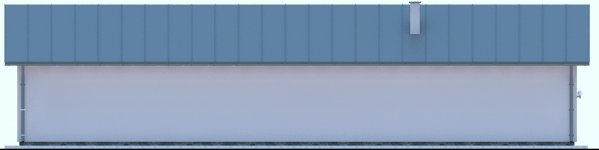 Elewacja projektu G171 - Budynek garażowo - gospodarczy - 3