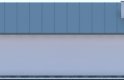 Projekt domu energooszczędnego G171 - Budynek garażowo - gospodarczy - elewacja 3