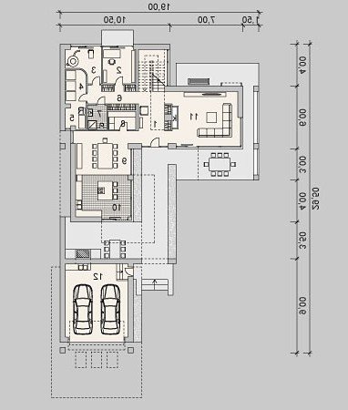 PARTER LK&1079 - wersja lustrzana