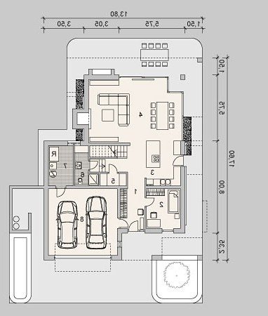 PARTER LK&1095 - wersja lustrzana