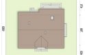 Projekt domu jednorodzinnego Tiramisu - usytuowanie - wersja lustrzana