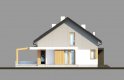 Projekt domu z poddaszem HomeKoncept 24  - elewacja 4