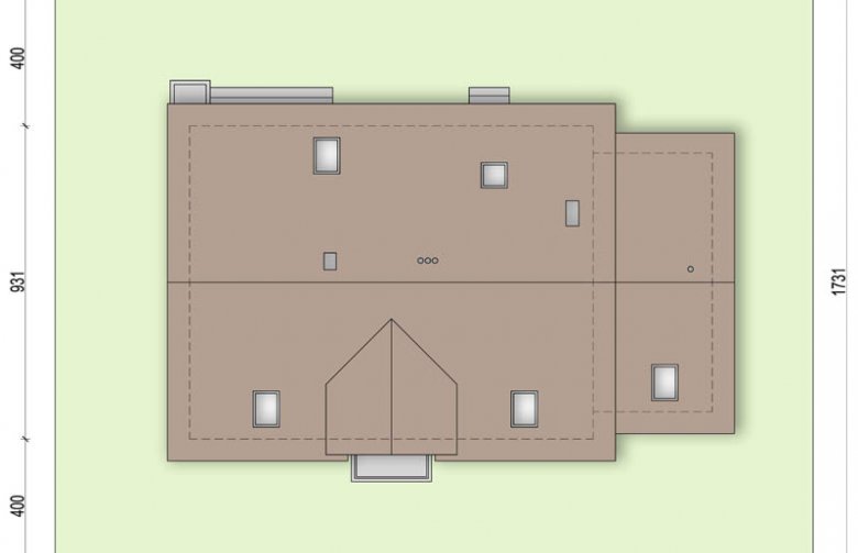 Projekt domu jednorodzinnego Kardamon G1 - Usytuowanie