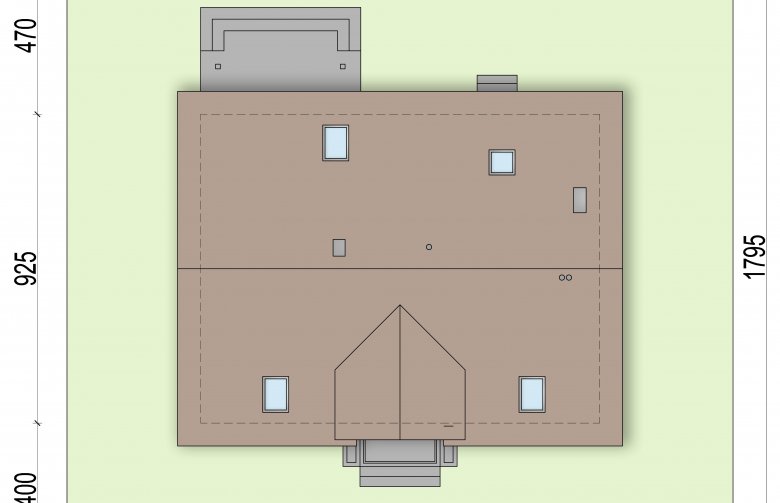 Projekt domu jednorodzinnego Kardamon 3 - Usytuowanie