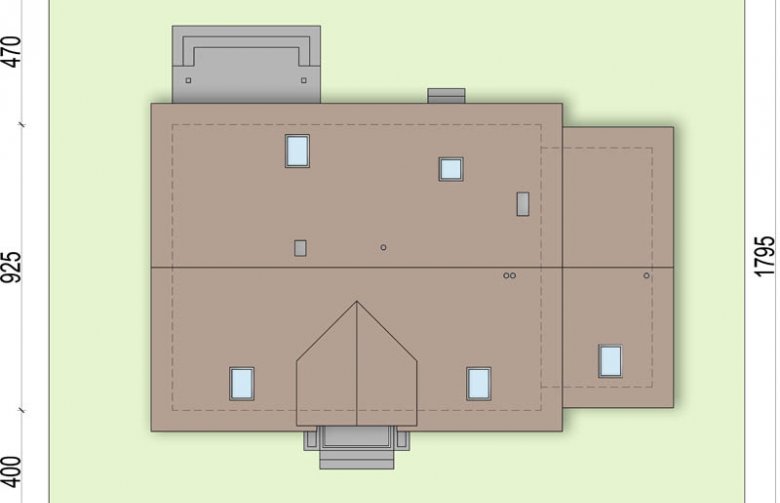 Projekt domu jednorodzinnego Kardamon 3 G1 - Usytuowanie