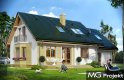 Projekt domu tradycyjnego Bryza 6 (MDM) (528) - wizualizacja 0