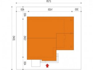 Usytuowanie budynku Maja II w wersji lustrzanej