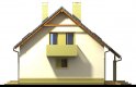 Projekt domu jednorodzinnego Kiwi 3 - elewacja 4