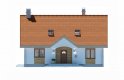Projekt domu wielorodzinnego Groszek dach dwuspadowy - elewacja 1