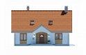 Projekt domu wielorodzinnego Groszek dach dwuspadowy - elewacja 1