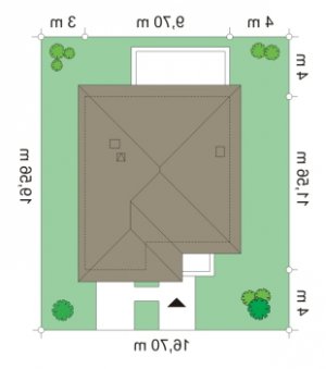 Usytuowanie budynku Tytan (483) w wersji lustrzanej