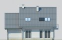 Projekt domu wielorodzinnego LK&1120 - elewacja 3