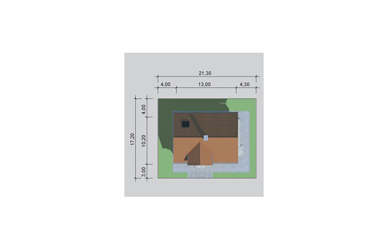 Projekt domu wielorodzinnego LK&1122 - Usytuowanie