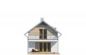Projekt domu tradycyjnego Koliber 2 - elewacja 3