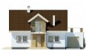 Projekt domu wielorodzinnego Agatka z tarasem - elewacja 1