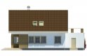 Projekt domu wielorodzinnego Agatka z tarasem - elewacja 3