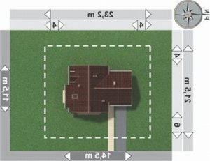 Usytuowanie budynku Jelonek-2 w wersji lustrzanej