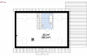 Projekt domu parterowego Z12 GP+ (FR s2s) - rzut poddasza