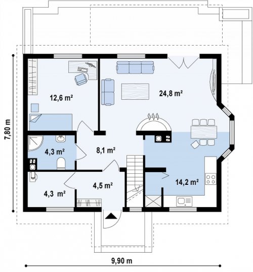 RZUT PARTERU Z14 DL wbl