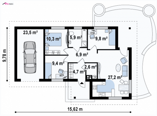 RZUT PARTERU Z15 v2 GL