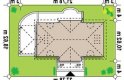 Projekt domu z poddaszem Z20 bp (tbz) - usytuowanie - wersja lustrzana