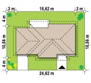 Usytuowanie budynku Z23 GL