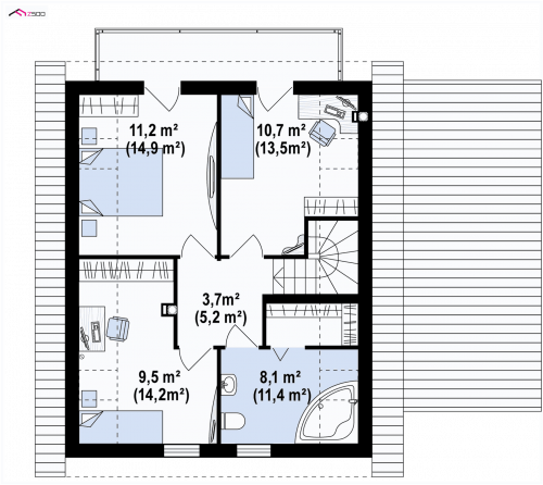 RZUT PODDASZA Z45 GP ptg