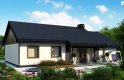 Projekt domu parterowego Z91 GP - wizualizacja 1