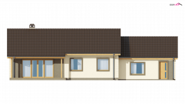 Elewacja projektu Z91 L GP2 - 1 - wersja lustrzana