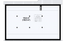 Projekt domu parterowego Z98 h+ - rzut poddasza