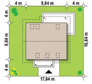 Usytuowanie budynku Z162 v3