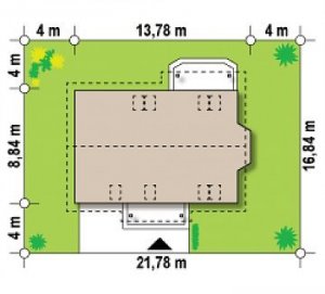 Usytuowanie budynku Z178 a